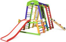 Дитячий спортивний куточок SportBaby Акварелька Plus 1-4